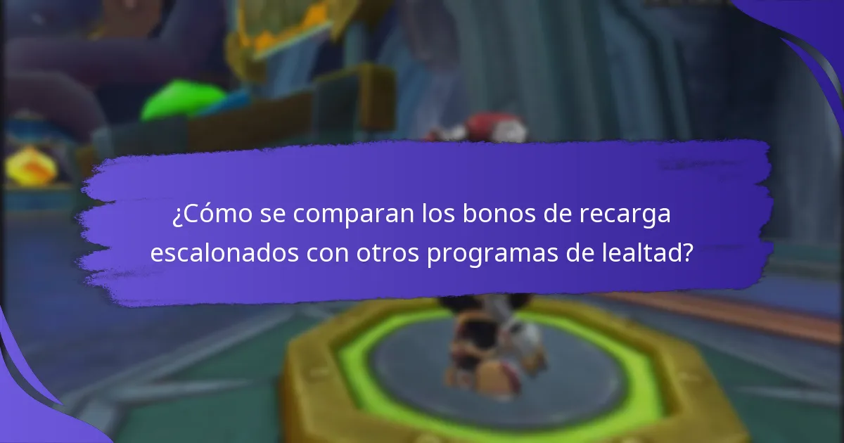 ¿Qué estrategias maximizan los bonos de recarga escalonados?