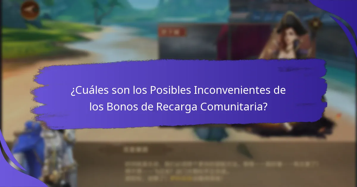 ¿Cuáles son los Programas de Bonos de Recarga Comunitaria Más Efectivos?