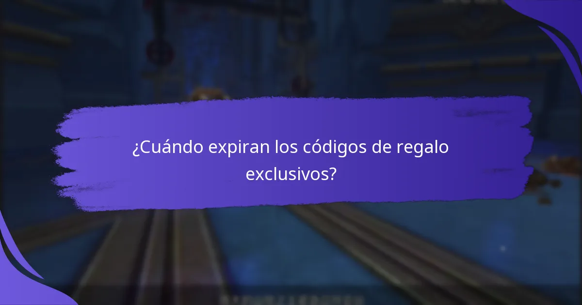 ¿Qué recompensas puedo esperar de los códigos de regalo exclusivos?