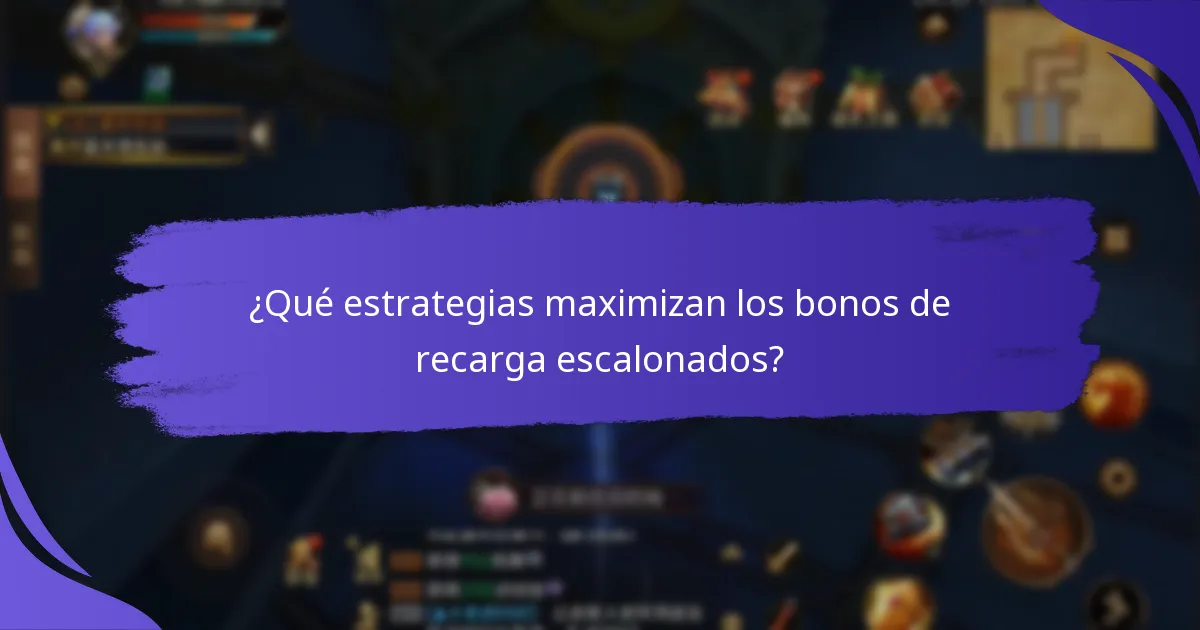 ¿Cómo se comparan los bonos de recarga escalonados con otros programas de lealtad?