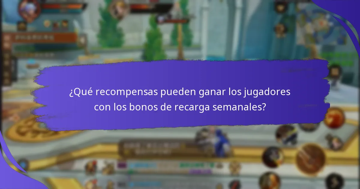 ¿Cuáles son los riesgos o limitaciones potenciales de los bonos de recarga semanales?