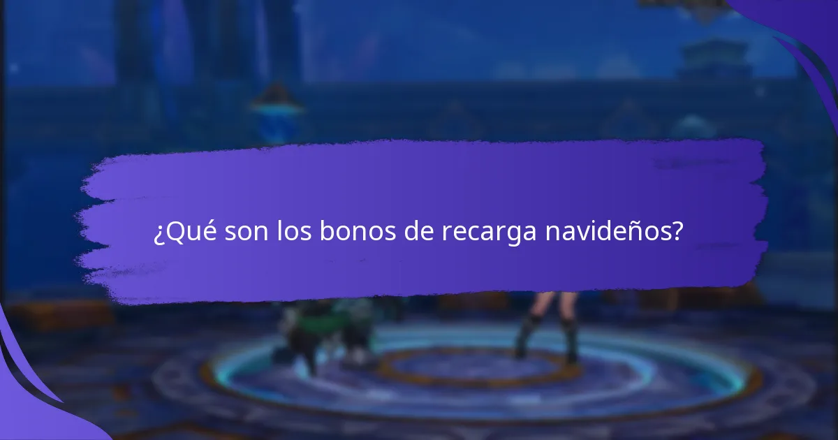 ¿Cómo pueden los usuarios reclamar los bonos de recarga navideños?